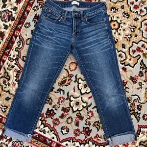 Madewell Indigo Boyfriend Jeans